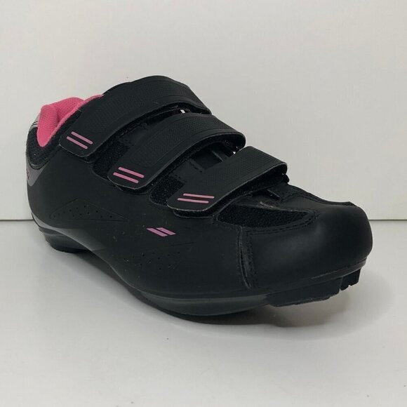 TOMMASO Cycling Shoes Women's Size 7.5 Black Pink Pista 100 Demo Model - Picture 11 of 11